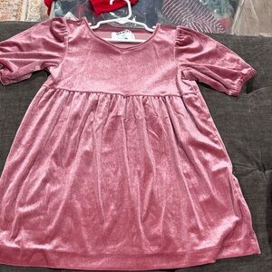Old Navy Rose Velvet Dress